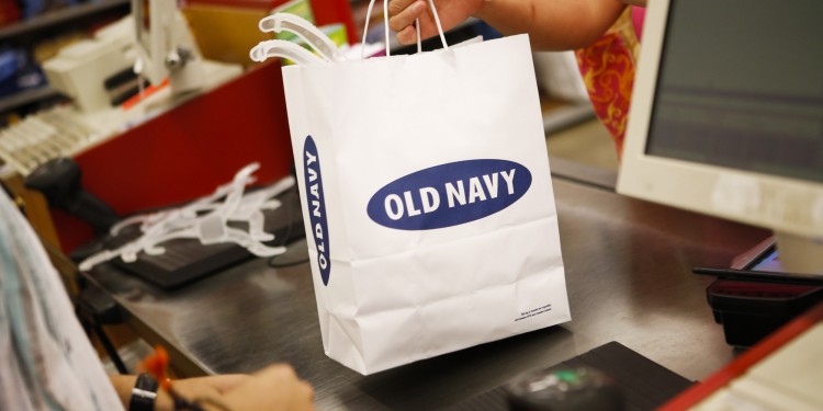 Shoppers At An Old Navy Store Ahead Of Consumer Comfort Figures